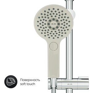 Душевая система Am.Pm Inspire 2.0 с термостатом, хром (F0750A400)