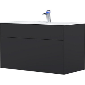 Тумба под раковину Am.Pm Inspire 2.0 100 подвесная, графит матовая (M50AFHX1003GM)