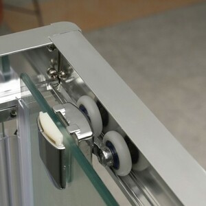 Душевой уголок BelBagno Unique A-2 80х80 с поддоном, рифленый Punto, хром (UNIQUE-A-2-75/90-P-Cr, ЛП00007)