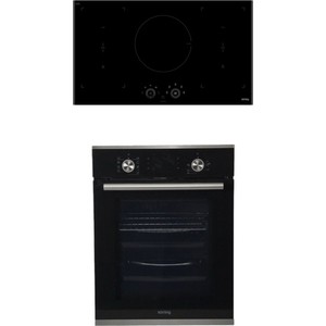 Встраиваемый комплект Korting HIB 95750 B Smart + OKB 7951 CMN