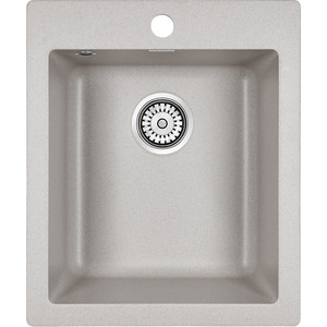 Кухонная мойка Paulmark Leer серый (PM104249-GR)