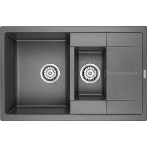 Кухонная мойка Paulmark Feste графит (PM237850-DG)