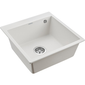 Кухонная мойка Paulmark Praktisch белый (PM105152-WH)