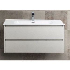 Тумба с раковиной BelBagno Kraft 100, Bianco Opaco (KRAFT-1000-2C-SO-BO, BB1000ETL)
