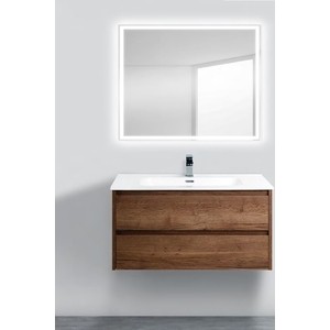 Тумба с раковиной BelBagno Kraft 100, Rovere Tabacco (KRAFT-1000-2C-SO-RT, BB1000ETL)