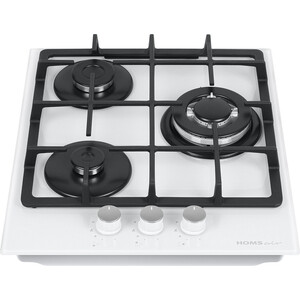 Газовая варочная панель HOMSair HGG433TGCWH
