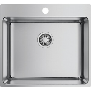 Кухонная мойка и смеситель Omoikiri Amadare 55 IN Nagano нержавеющая сталь (4993718, 4994011)
