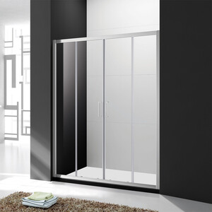 Душевая дверь Cezares Molveno BF-2 180x190 прозрачная, хром (MOLVENO-BF-2-180-C-Cr-IV)