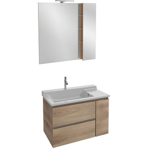 Мебель для ванной Jacob Delafon Soprano 100 квебекский дуб