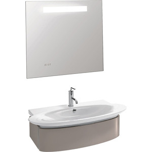 Мебель для ванной Jacob Delafon Presquile 100 серый титан, 1 ящик