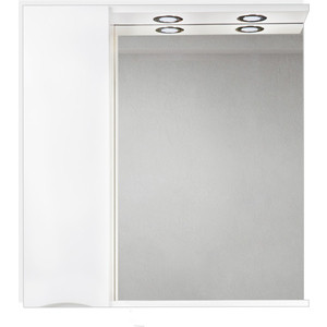 Зеркальный шкаф BelBagno Marino левый, белый (MARINO-SPC-800/750-1A-BL-P-L)
