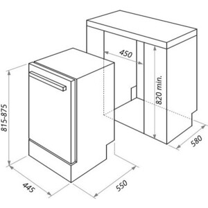 Встраиваемая посудомоечная машина MAUNFELD MLP-08IMR