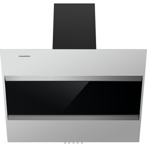 Вытяжка MAUNFELD Bridge 60 нержавеющая сталь\черное стекло