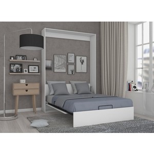 Шкаф-кровать Элимет Studio белый 160x200
