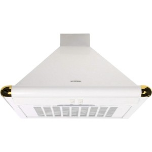 Вытяжка Elikor Сатурн 50П-180-В1Л белый/белый/золото