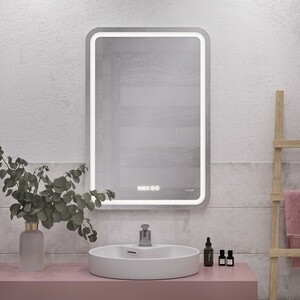 Зеркало Cersanit Led 050 Design Pro 55х80 антизапотевание, с подсветкой (KN-LU-LED050*55-p-Os)