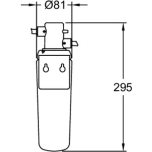 Сменный фильтр Jacob Delafon Carafe для смесителя, без покрытия (R8A360NF)