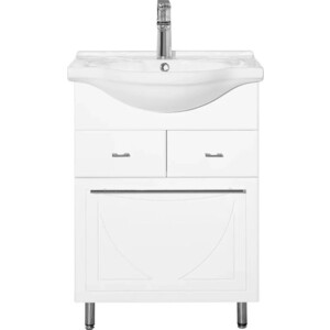 Тумба под раковину Style line Лана 60 с бельевой корзиной (СС-00002253)