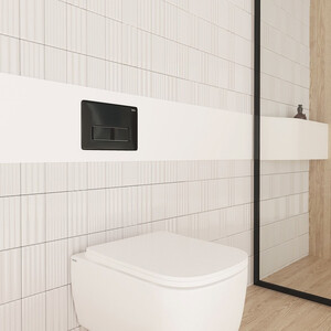 Кнопка смыва IDDIS Unifix черный (UNI10B0i77)