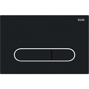 Кнопка смыва IDDIS Unifix матовый черный (UNI71MBi77)