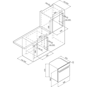 Электрический духовой шкаф Graude BE 60.0 W