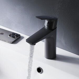 Смеситель для раковины Am.Pm Gem черный (F90A02122)