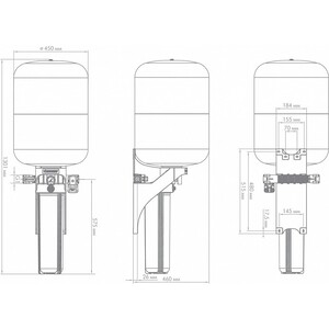 Система автоматического водоснабжения Джилекс КРАБ-Т 100