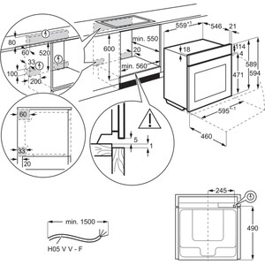 Электрический духовой шкаф Electrolux KOEAP31WT