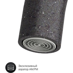 Смеситель для кухни Am.Pm Like черный (F8007122)