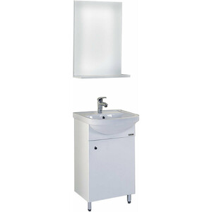 Мебель для ванной Grossman Эко 52х44 белая (105205)