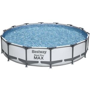 Каркасный бассейн Bestway 56595 BW Steel Pro Max 427х84см 10220л фил-насос 2006лч 32148₽