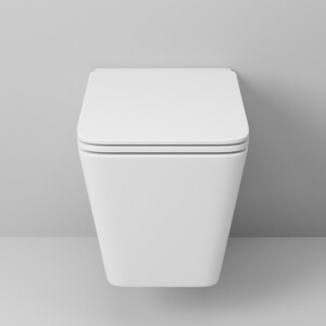 Унитаз подвесной безободковый Grossman с сиденьем микролифт, белый (GR-4414S)