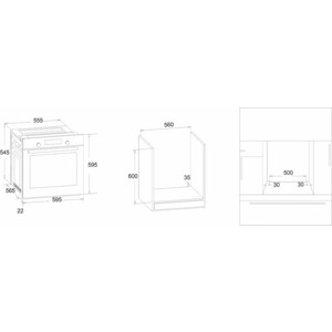 Электрический духовой шкаф Simfer B6ES16016