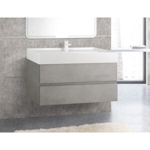 Тумба под раковину Cezares Molveno 100 beton (MOLVENO 46-100-2C-SO-BET)