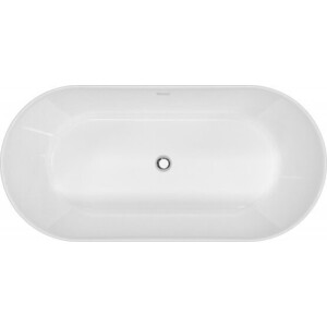 Акриловая ванна BelBagno 180х85 слив-перелив золото (BB306-1785, BB39-OVF-ORO)