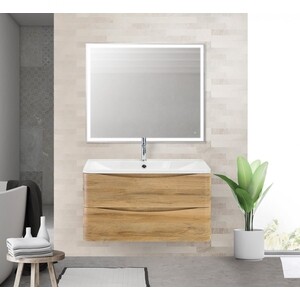 Тумба с раковиной BelBagno Acqua 80 rovere rustico (ACQUA-800-2C-SO-RR, BB800/455-LV-MR-ALR)
