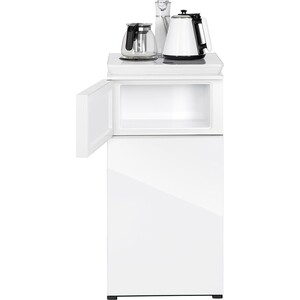 Кулер для воды напольный Hiberg F-91FGW с чайным столиком