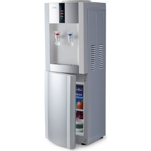 Кулер для воды напольный AEL LD-AEL-47c white/silver с шкафчиком