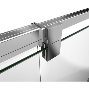 Душевая дверь Vincea Intra VDP-1I 90/100x190 рифленная Шиншилла, хром (VDP-1I9010CH)