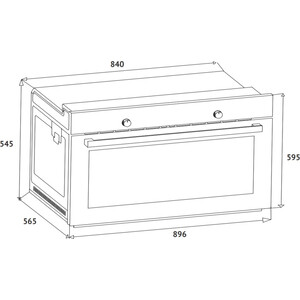 Электрический духовой шкаф Korting OKB 7129 SGW