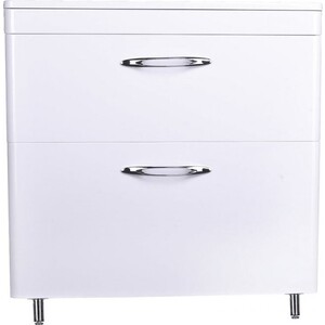 Тумба под раковину Style line Каре 70 Люкс напольная, белая (СС-00002266)