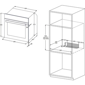 Электрический духовой шкаф Zigmund & Shtain E 136 B