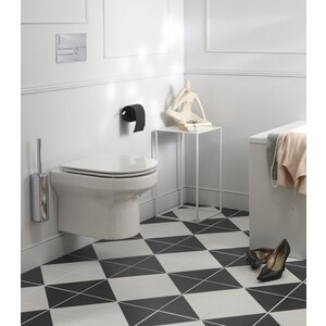 Унитаз подвесной безободковый Jacob Delafon Elite с тонким сиденьем-микролифт, белый (EDX114RU-00)