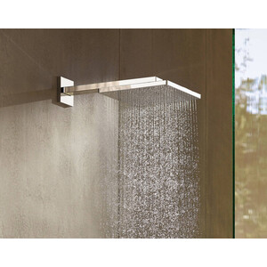 Верхний душ с кронштейном Hansgrohe Raindance Е 300 белый матовый (26238700)