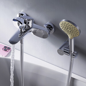 Смеситель для ванны Am.Pm Like с душем, хром (F8015000)