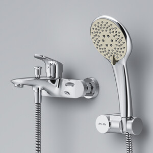 Смеситель для ванны Am.Pm Like с душем, хром (F8015000)