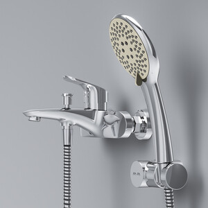 Смеситель для ванны Am.Pm Like с душем, хром (F8015000)