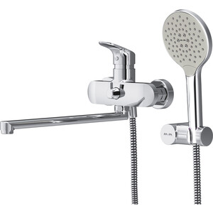 Смеситель для ванны Am.Pm Lik с душем, хром (F8095000)