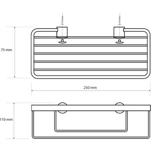 Мыльница-решетка Bemeta Cytro (146208362)