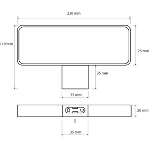 Полотенцедержатель Bemeta Nero кольцо (135004060)